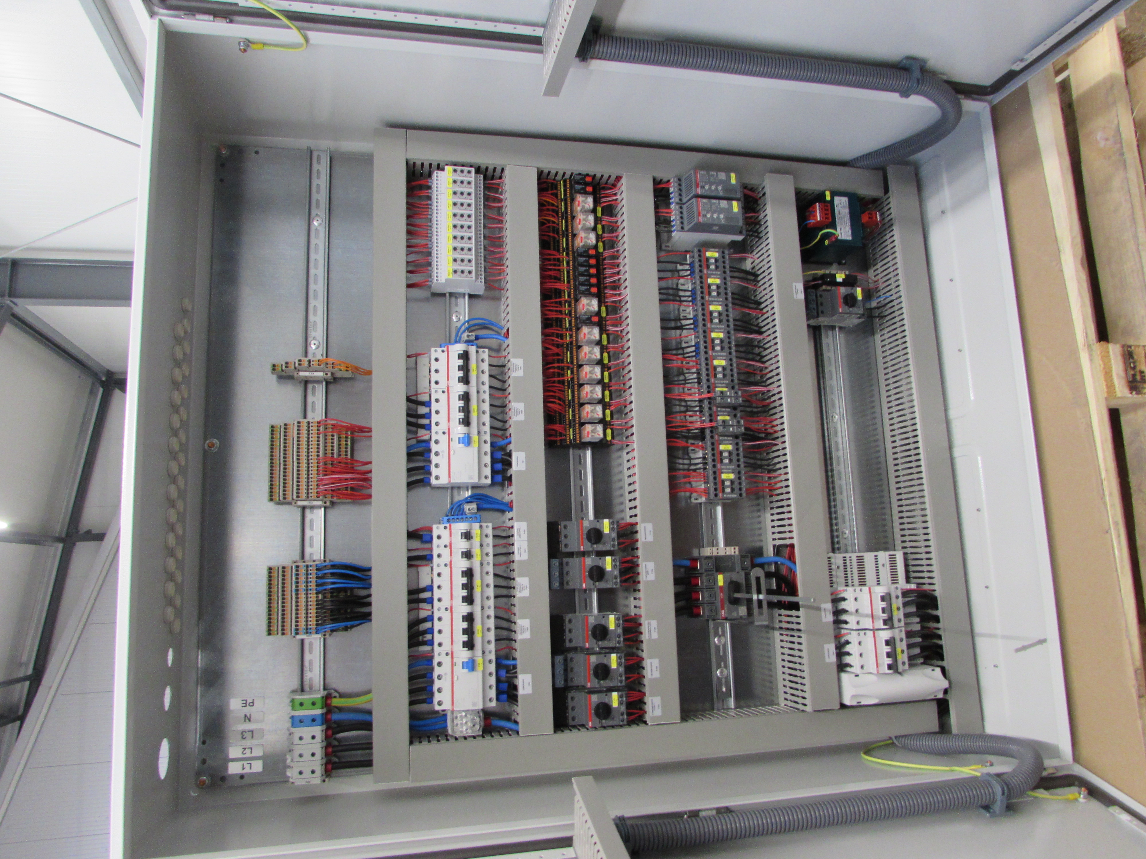 Control cabinet f/ manure 2 level + manure storage